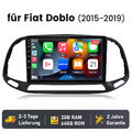 2+64G 9''Android12 Autoradio Carplay Für Fiat Doblo 15-2019 GPS Nav WIFI BT DAB+