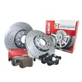 Zimmermann Sport BREMSSCHEIBEN+BELÄGE HINTEN für VW GOLF 7 PASSAT TIGUAN 2