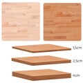 Quadratisch Tischplatte Massivholz Buche Holzplatte Holztischplatte Couchtish