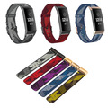 Nylon Ersatz Armband für Fitbit Charge 3 & 4 Fitness Sport Tracker Smartwatch 