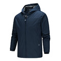 Regenjacke Herren Sport Outdoorjacke Windjacke Übergangsjacke Windbreaker Kapuze