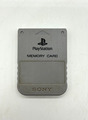 Sony PS1 Playstation 1 Memory Card Original - grau