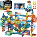 110Stk Blocks Magnetic Building Kinder Spielzeug Magnetische Bausteine Blöcke DE