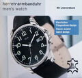 Herren-Armbanduhr Klassisches Fliegeruhren-Design Mit Lederarmband 80182