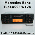 Original Mercedes Audio 10 BE3100 Becker W124 Radio Kassette E-Klasse Autoradio