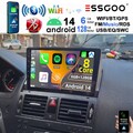 Android 14 Carplay Autoradio GPS Navi DAB+ Für Mercedes-Benz C-Klasse W204 S204