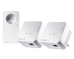 DEVOLO 8570 Magic 1 WiFi mini Multiroom Kit Powerline Adapter 1200 Mbit/s Kabell