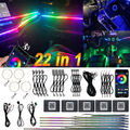 mit App Auto RGB LED Lichtleiste Ambientebeleuchtung Innenr Symphony Acrylic Kit