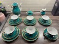 REICHENBACH fine China Porzellan made in GDR KAFFEESERVICE DDR VINTAGE Set 