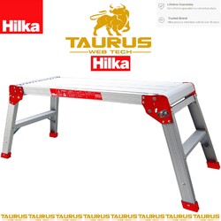 Hilka Aluminium Arbeitsplattform Klappbeine rutschfest Verriegelungsscharniere UK