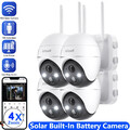 ieGeek 5MP 2K WLAN Überwachungskamera Aussen 360° PTZ Akku Kabellose Kamera PIR