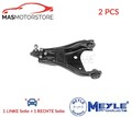 LINKS RECHTS QUERLENKER SATZ VORNE MEYLE 16-16 050 0049 2PCS A NEU OE QUALITÄT
