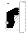 Dichtung Dichtring Ventilschaft für Opel Corsa A 1971 - 1993 Corteco 12013392