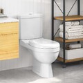 Design Stand Toilette WC mit Spülkasten Keramiktoilette Keramik Sitz vidaXL
