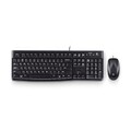 Logitech Desktop MK120 Tastatur Maus Set USB Nordic