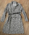 ESPRIT Kleid mit Gürtel Damen schwarz weiß Gr. 42 *** NEU