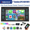 64G Carplay DAB+ Für Ford Focus Transit MK7 C S-Max Android 14 Autoradio GPS NAV
