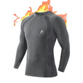 Mens Winter Ultra-Soft Fleece Lined Thermal Top & Bottom Long John Underwear Set
