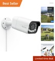 Smarte 4K PoE  Überwachungskamera Outdoor mit Person Autoerkennung 5X Zoom