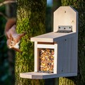 Eichhörnchen Futterstation Futterhaus Klappdach Eichhörnchenhaus Natur