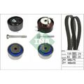 1x Zahnriemensatz Schaeffler INA 530 0766 10 passend für CITROËN JAGUAR