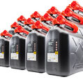12x 10L BENZINKANISTER RESERVEKANISTER  AUSGIEßER KRAFTSTOFF DIESEL ÖL KANISTER