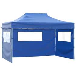 Pavillon 3x4m Partyzelt Festzelt Gartenzelt UV-Schutz 3 Seitenteile wasserdicht