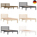 Massivholzbett Kiefer Palettenbett aus Holz Holzbett Massivholzbett Palette neu