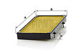 MANN-FILTER FP 3454 Innenraumfilter Filter Pollenfilter für OPEL RENAULT NISSAN