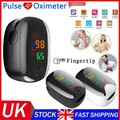 Pulsmesser Oximeter Blut Sauerstoff SpO2 Finger Puls Sättigung Messgerät UK