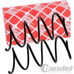 2x FEBI FAHRWERKSFEDER VORNE passend für MERCEDES C-KLASSE W203 CL203 S203