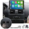 Für Mercedes Benz C Klasse W204 S204 Kam+ Android 13 CarPlay Autoradio 32GB DAB+