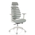 Ergonomischer Bürostuhl Drehstuhl Chefsessel Büro Stoff ERGO LINE hjh OFFICE