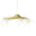 Boho Lampe Hängeleuchte Leuchte Pendelleuchte Hängelampe aus Palmenblatt 50cm