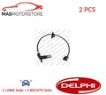 ABS SENSOR DREHZAHLFÜHLER PAAR DELPHI SS20060 2PCS I FÜR MERCEDES-BENZ C-CLASS