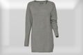 reiner Kaschmir Pullover Marke Hemisphere- lg Form H Motiv- Fb hgrau- Gr 38- 42