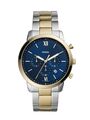 Fossil NEUTRA CHRONO Chronograph Uhr Herrenuhr Edelstahl Datum bicolor FS5706