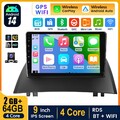 2+64G Carplay Für Renault Megane 2 02-2009 Android14 Autoradio GPS NAVI RDS KAM+