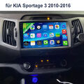 6+128GB Für KIA Sportage SL 2010-2016 Carplay Android 14 Autoradio GPS NAVI RDS