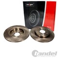 2X MAXGEAR BREMSSCHEBEIBEN 280mm VOLL HINTEN PASSEND FÜR FORD MONDEO JAGUAR