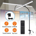 LED Klemmleuchte dimmbar Schreibtischlampe Leselampe flexibel EU TischLampe 18W