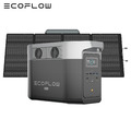 ECOFLOW Solargenerator 2048Wh LFP DELTA 2 Max Powerstation mit 400W Solarpanel