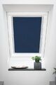Lichtblick Dachfenster Sonnenschutz Haftfix, ohne Bohren, Verdunkelung - blau