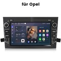 Android 14 Für Opel Astra H Corsa C/D Vectra C Zafira Autoradio GPS NAVI RDS SWC