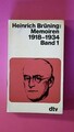 249516 Heinrich Brüning MEMOIREN