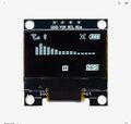0,96 Zoll Arduino OLED Display SSD1306 Weiß 128x64 I2C/IIC Modul SPI