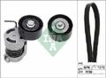 Original INA Keilrippenriemensatz 529 0044 10 für BMW