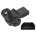 FEBI BILSTEIN Sensor, Ladedruck Ansaugkrümmer, Hinten, Saugrohr u.a. für AUDI