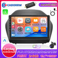DAB+64G 10.1" Android 13 Carplay GPS Autoradio Für Hyundai ix35 Tucson 2009-2015