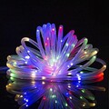 5-20m Solar Lichtschlauch Außen LED Wasserfest Lichterkette Farbe 8 Modi IP65